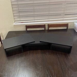 FITUEYES 3-Shelf Monitor Stand Riser